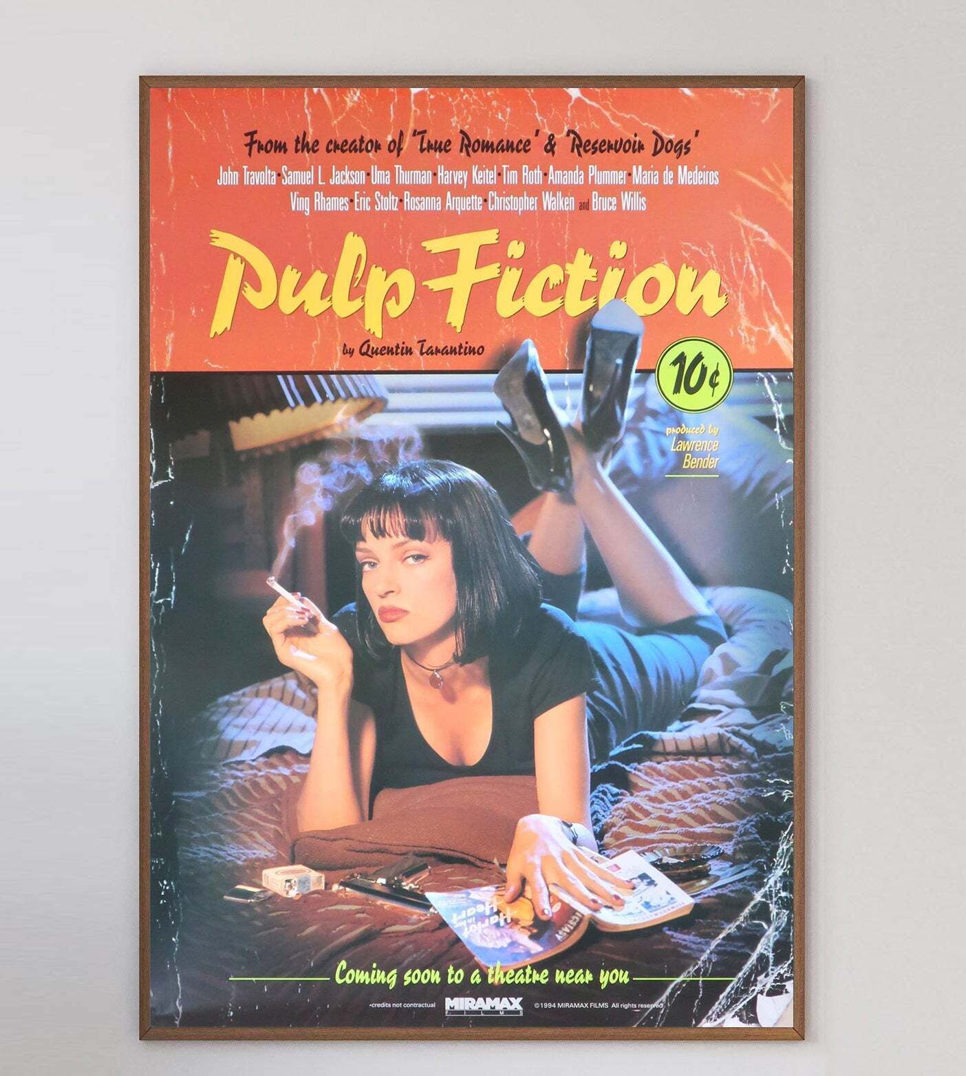 Pulp Fiction , " Original Vintage Poster" photo 3000.0