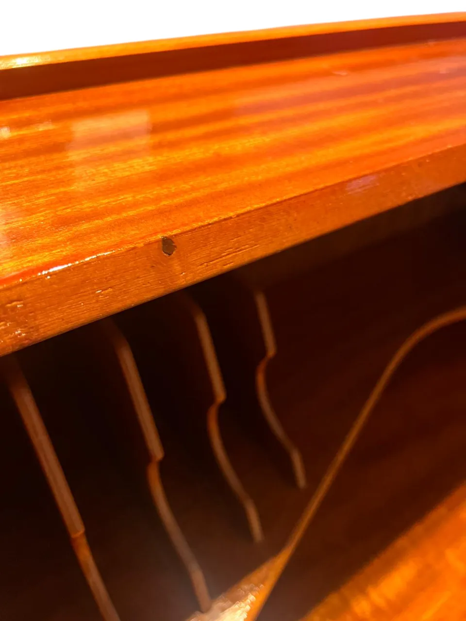 photo vinterior Mid Century Scandinavian Teak Secretary Bureau, 1960s