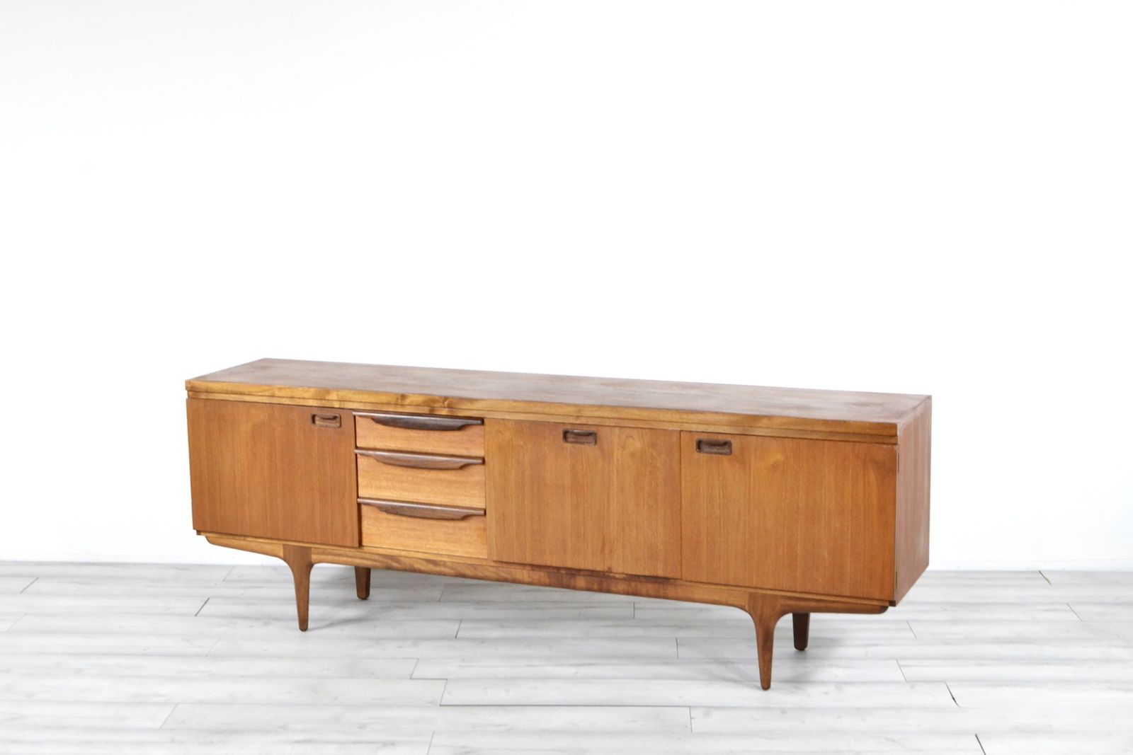 Midcentury Greaves & Thomas Teak And Afromosia Sideboard / Long John. Vintage Modern / Danish Style.