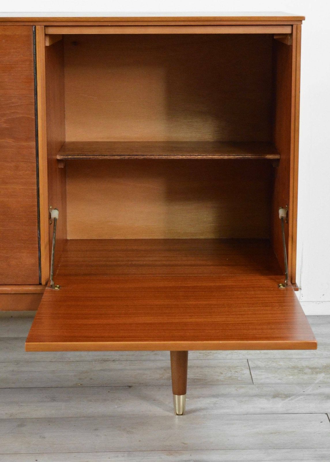 Midcentury Avalon Teak Sideboard Vintage Modern Retro Danish Style photo for sale