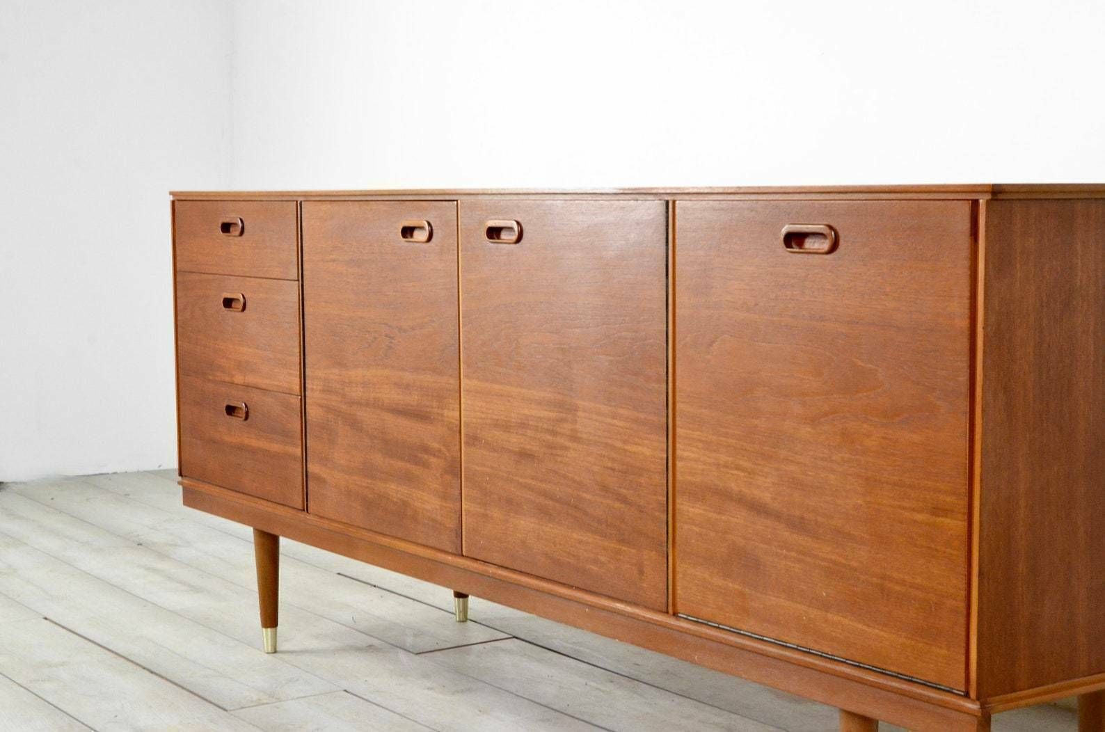Midcentury Avalon Teak Sideboard Vintage Modern Retro Danish Style photo buy