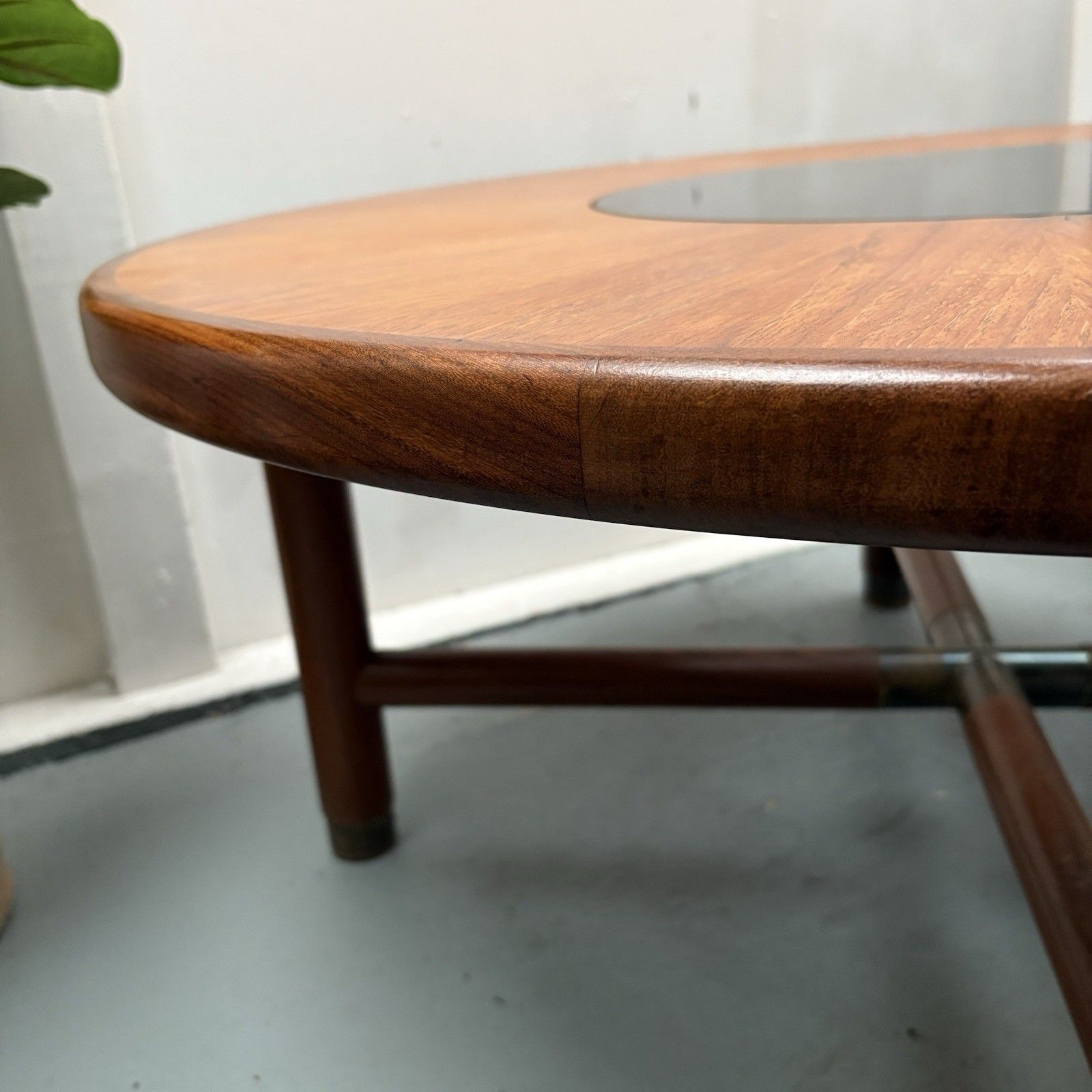 G Plan Victor Wilkins Mid Century Modern Teak & Brass Coffee Table Vintage 60s photo vintage