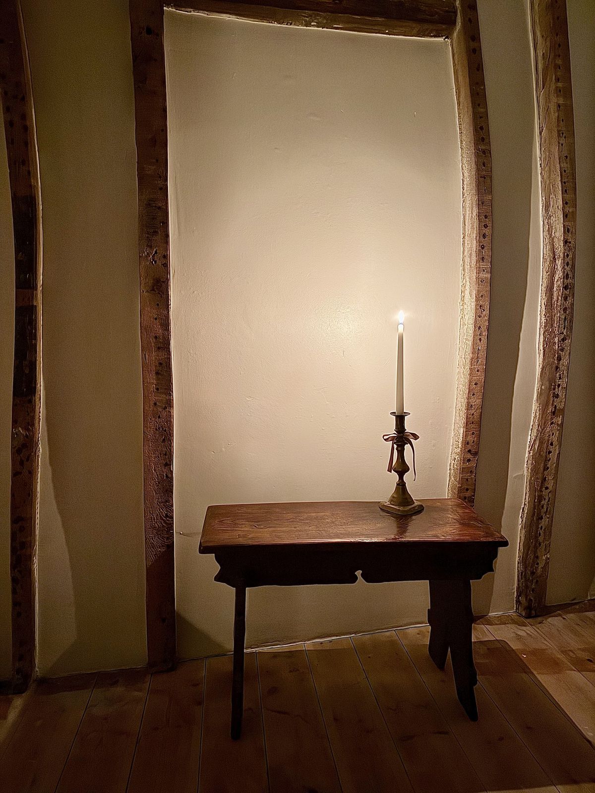 Rare 16th Century Elm Boarded Stool From The Reign Of Henry VIII