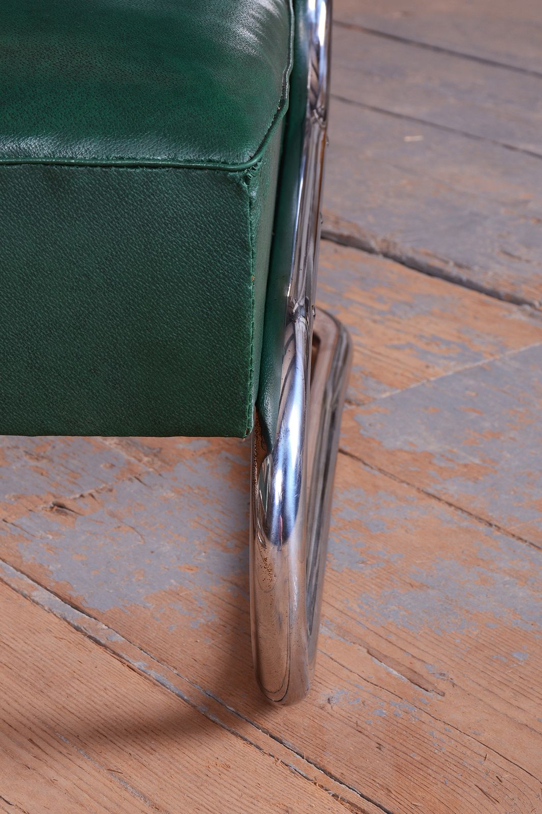 photo furniture Pair Of Restored Bauhaus Armchairs, By Mauser, Beech, Chrome, Germany, 1930s