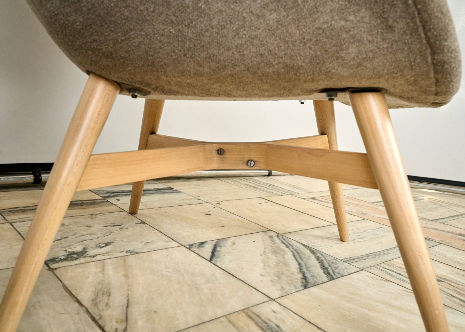 Furniture Shell Lounge Chair By Miroslav Navratil, 1960s, Czechoslovakia photo