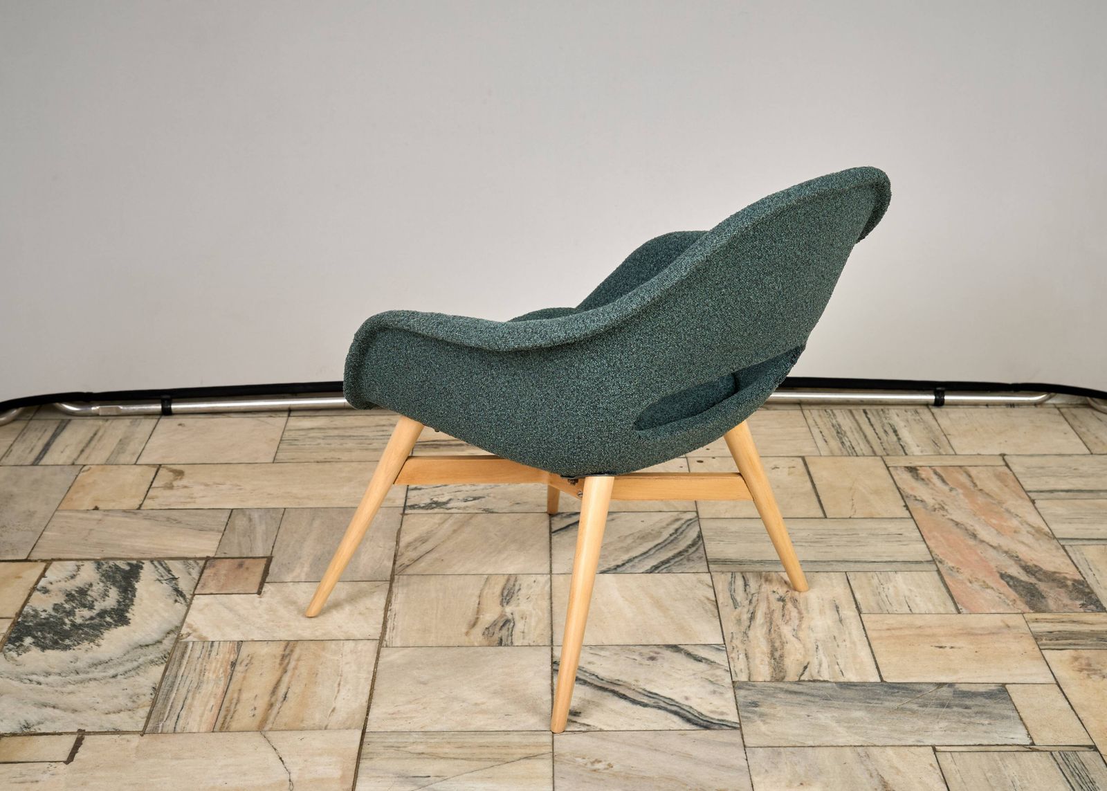 Shell Lounge Chair By Miroslav Navratil, 1960s, Czechoslovakia photo buy
