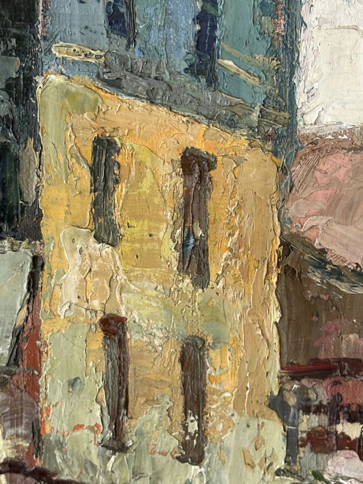 Gregoire Boonzaier (South African 1909   2005) Oil On Canvas, 1935, Of Newlyn Cornwall photo furniture
