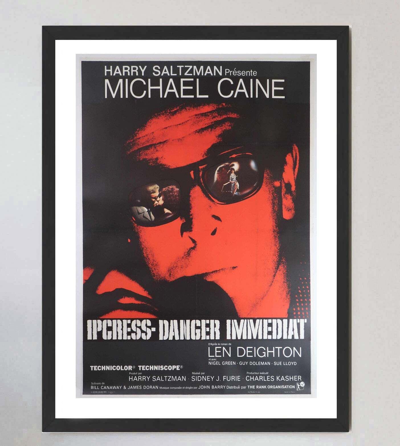 The Ipcress File (French)  Original Vintage Poster photo furniture
