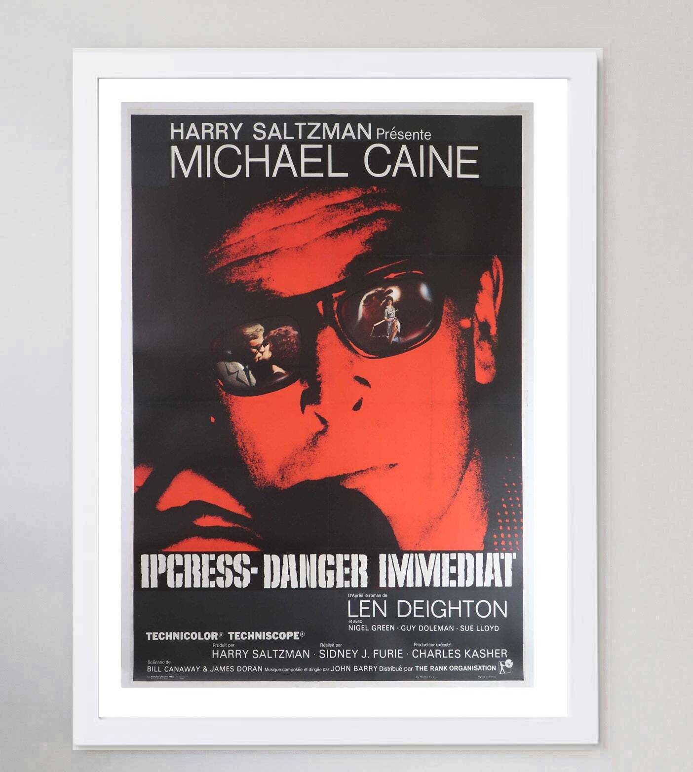The Ipcress File (French)  Original Vintage Poster photo for sale