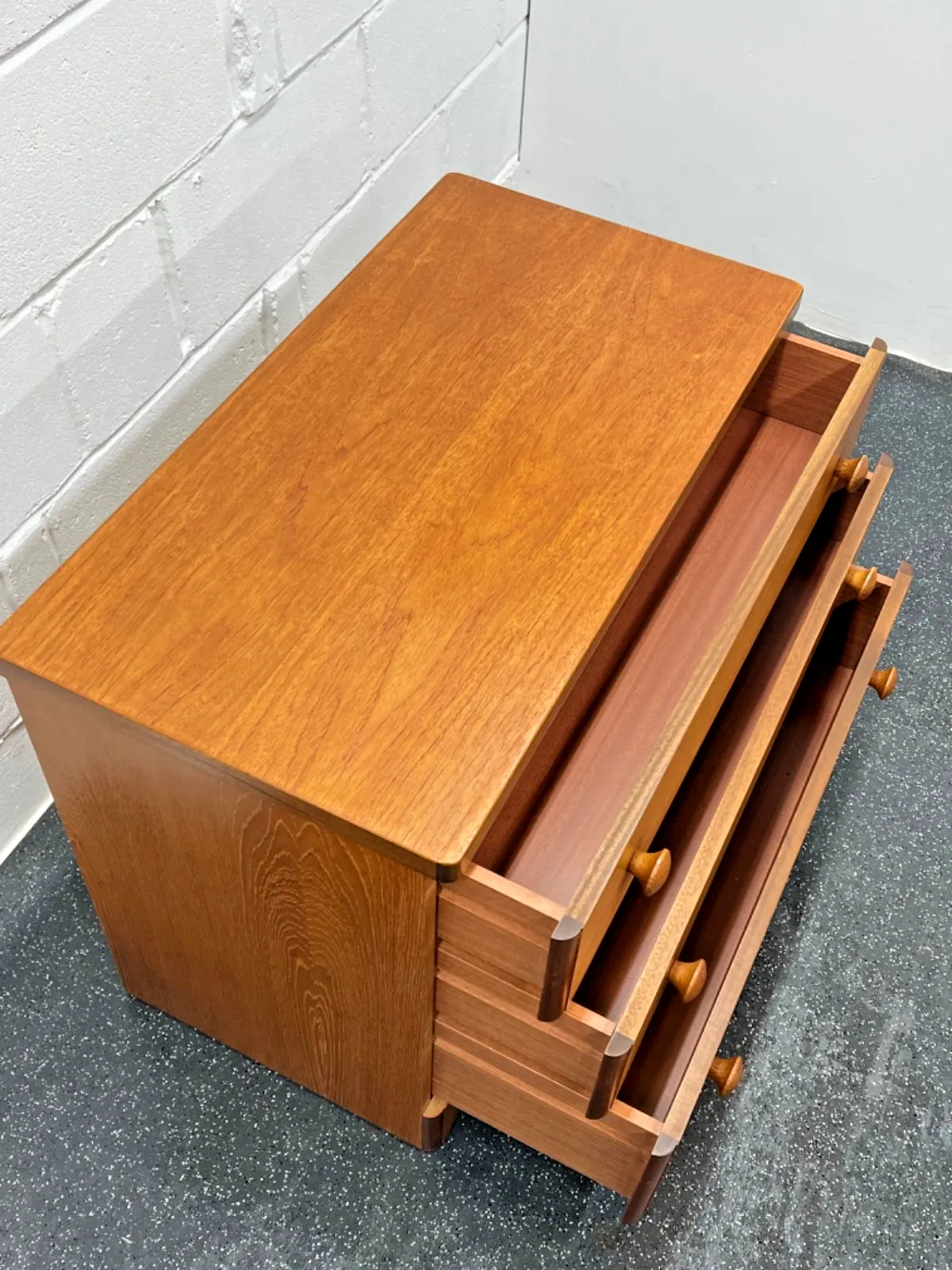 Midcentury Stagg Chest Of Drawers Vintage Teak (Delivery Available) photo for sale