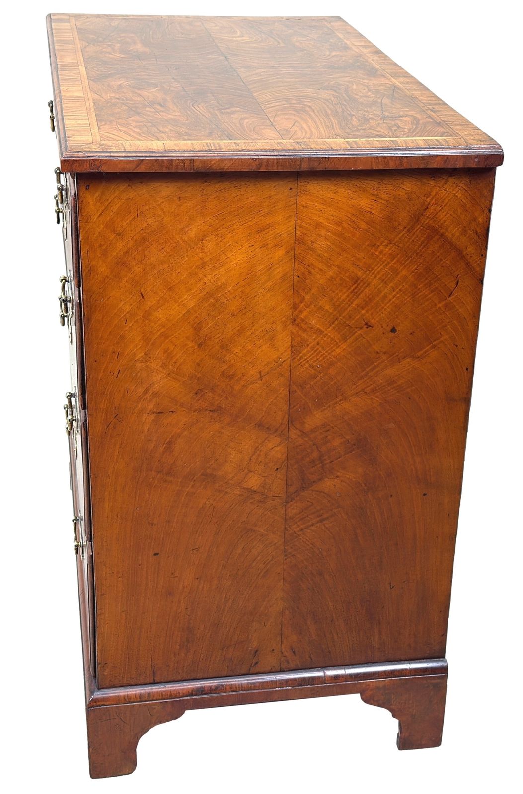 Small 18th Century Georgian Walnut Chest Of Drawers (England, Circa 1720) photo furniture