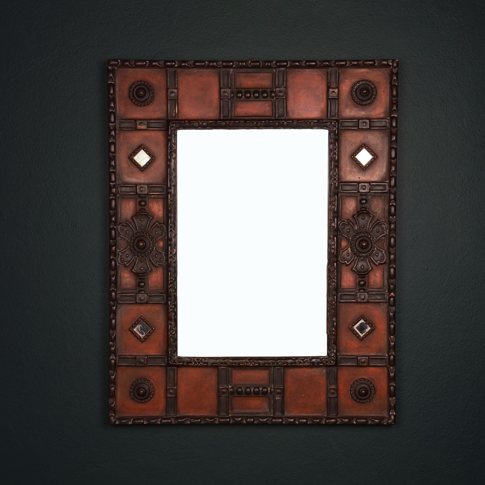 photo furniture Vintage Wall Mirror By Palladio, Italy, 1960s