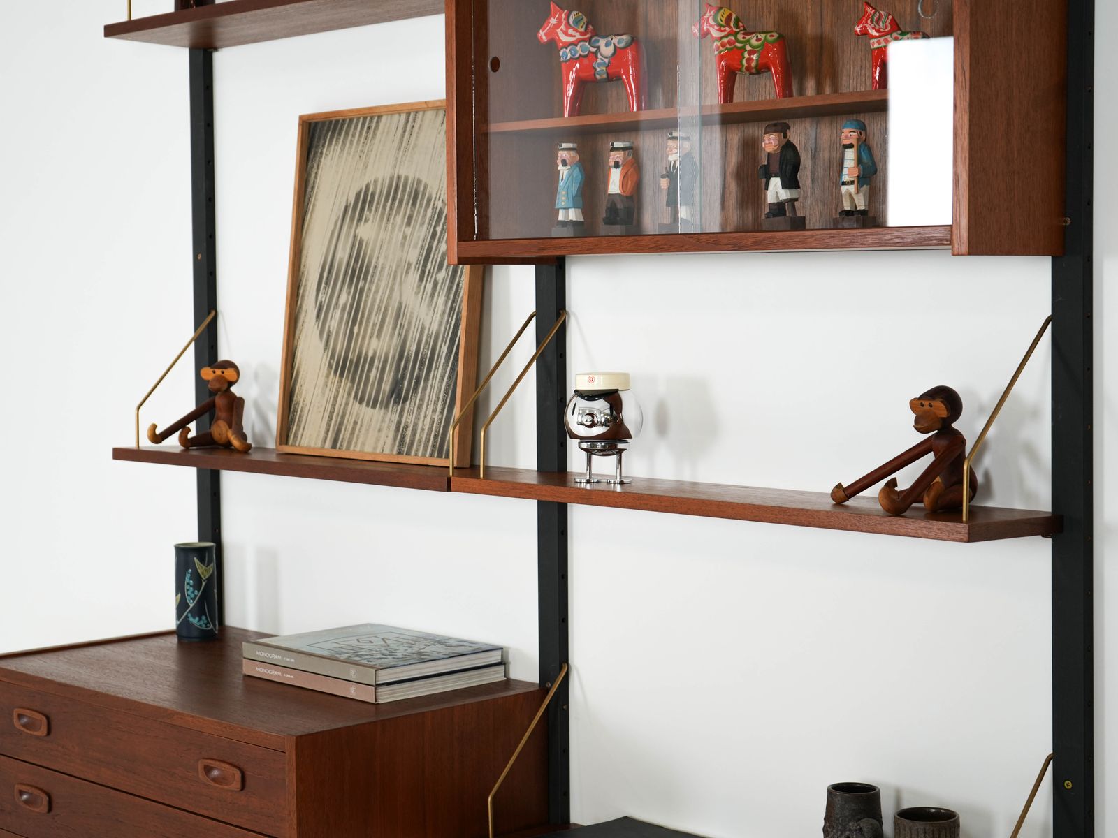 Teak Wall Unit Ps System, Danish Design, 1960s, Manufactured By Randers Møbelfabrik photo 2159.0