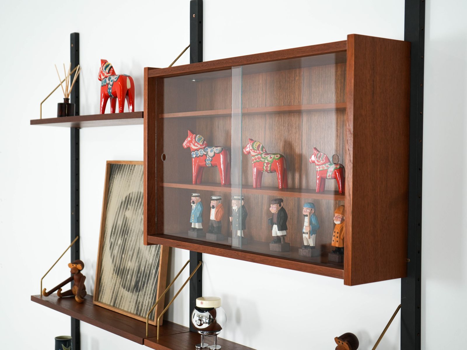 Teak Wall Unit Ps System, Danish Design, 1960s, Manufactured By Randers Møbelfabrik photo buy