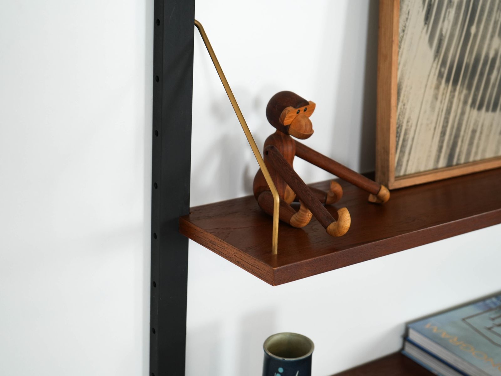 photo for sale Teak Wall Unit Ps System, Danish Design, 1960s, Manufactured By Randers Møbelfabrik
