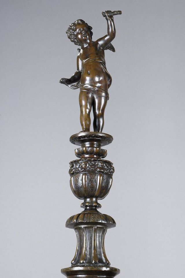 Pair Of Landiers' Andirons In The Renaissance Style photo 16520.0