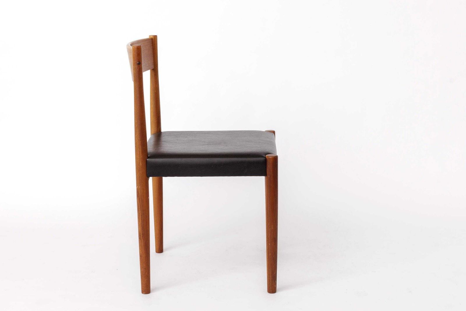 photo furniture 1 Of 10 Poul M. Volther Teak Dining Chair For Frem Røjle, Danish Mid Century Modern Chair, 1960s Vintage