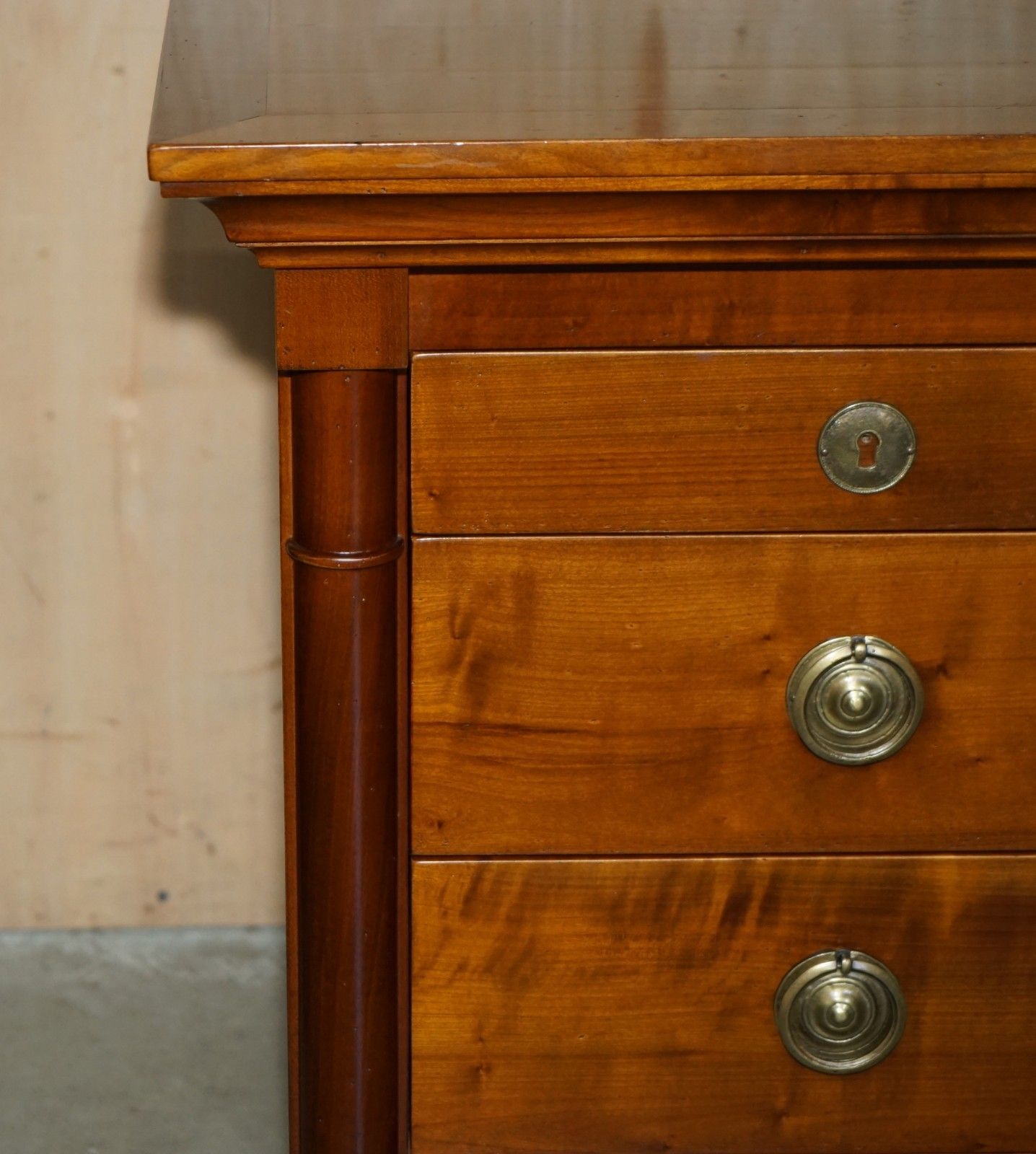 photo furniture Pair Of Grange Furniture Paris France Cherrywood Nightstands Or Lamp Wine Tables