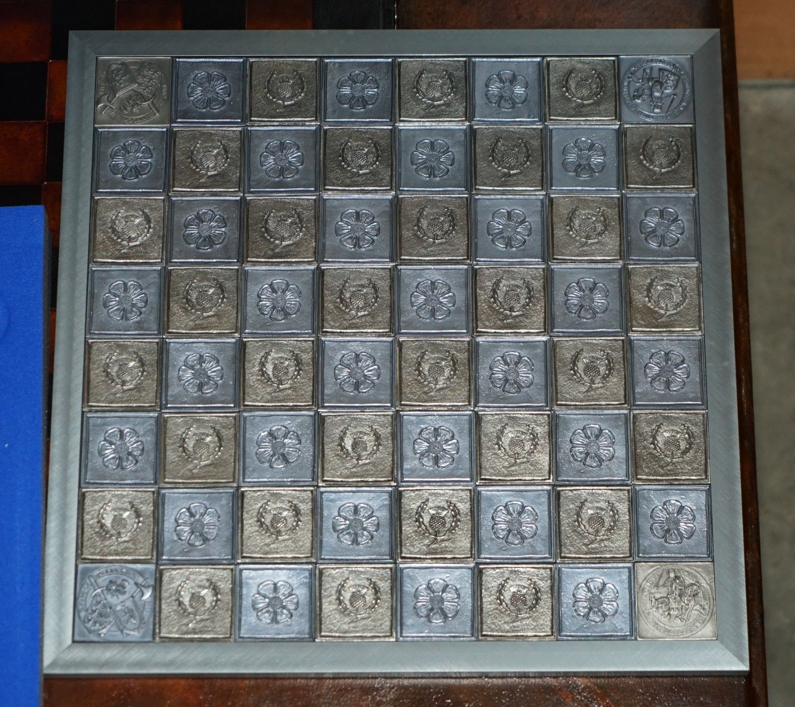 Bnib Rrp £15,000 Ltd Edition 40/500 The Battle Of Bannockburn Pewter Chess Set photo vintage