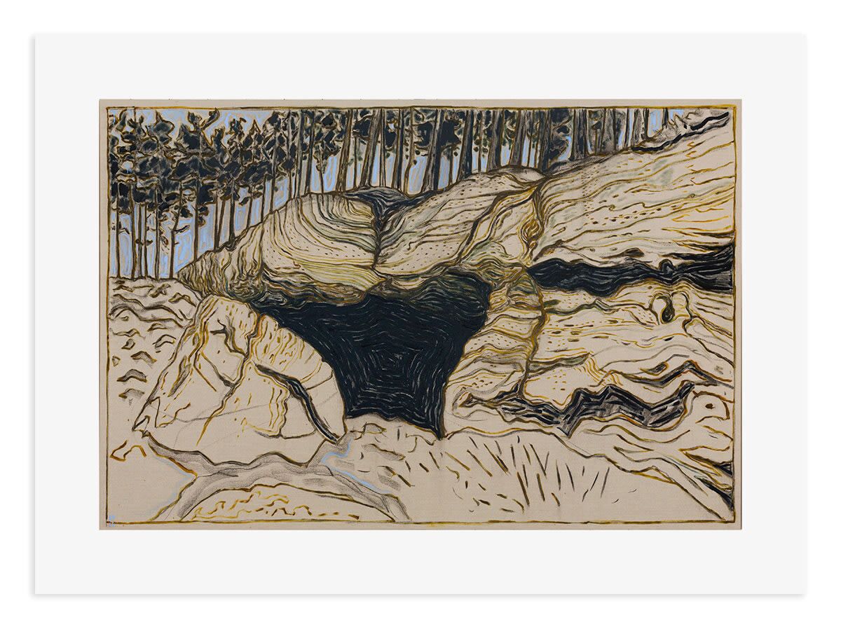 Billy Childish Cave And Rock, 2022