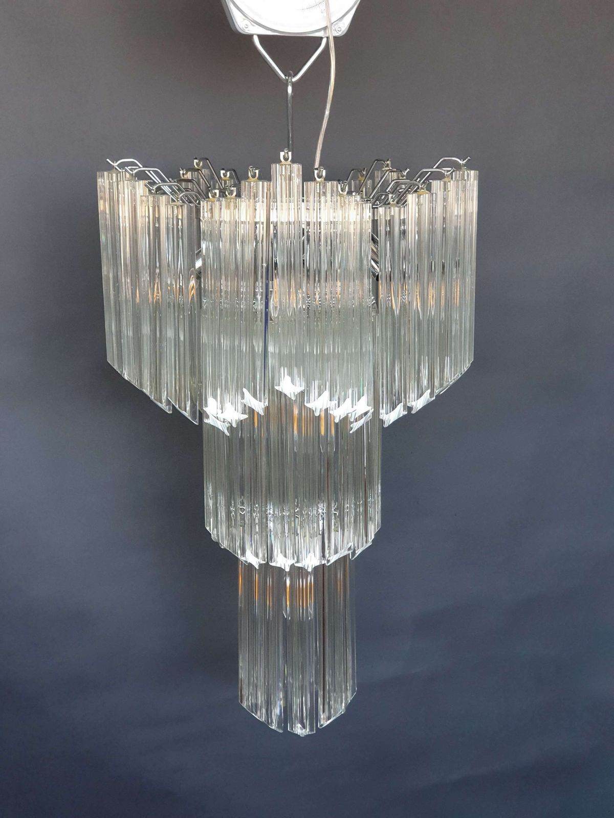 Italian 1970s Murano Glass Chandelier photo furniture