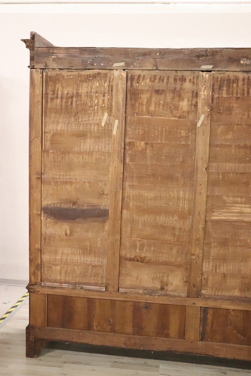 photo buy Large Antique 19th Century 4 Door Wardrobe In Walnut