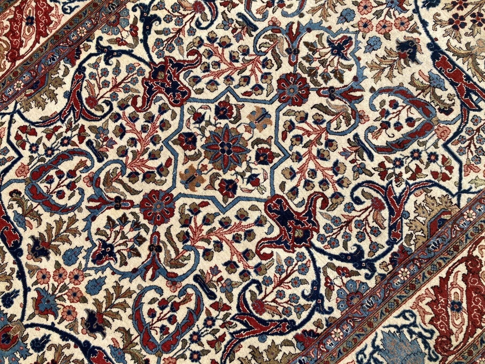 photo for sale Antique Qum Rug 2.10m X 1.36m, 1910s