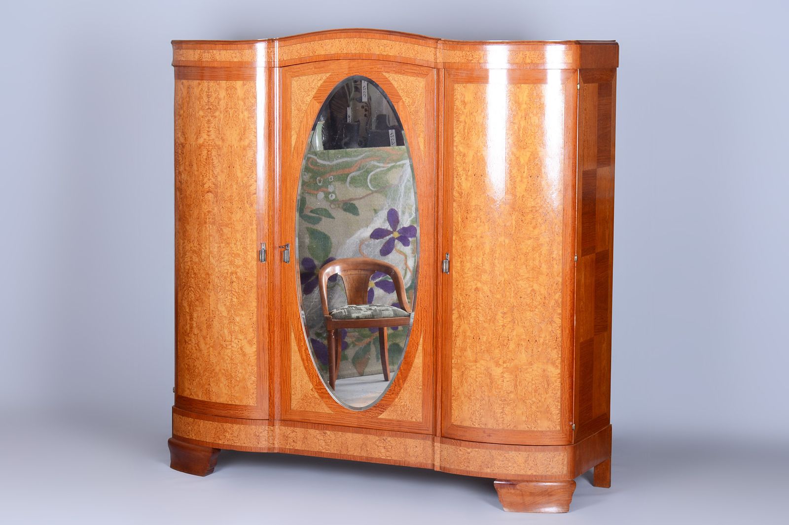 Restored Art Deco Unique Bedroom Suite, By Louis Majorelle, Fance, 1930s photo furniture