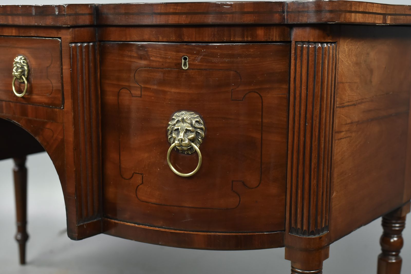 Georgian Mahogany Sideboard, 1800s photo furniture