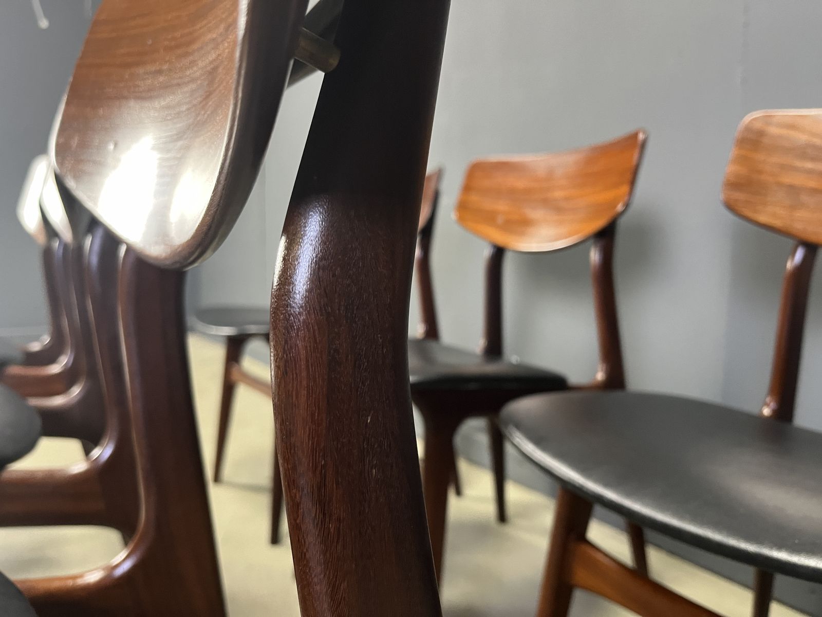 Mid Century Dining Set By Louis Van Teeffelen For Wébé, 1960s photo Furniture