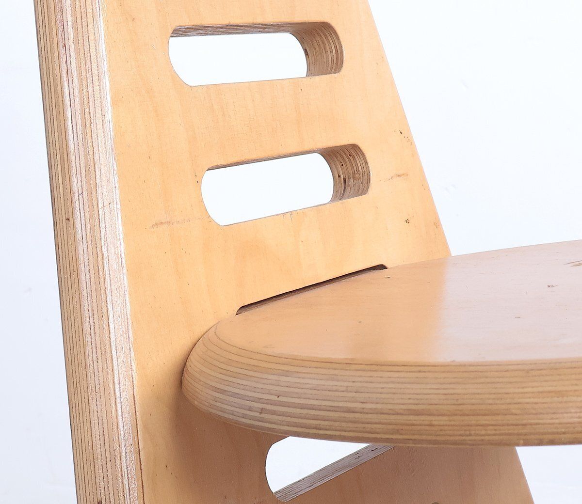 photo vinterior Lundi Sit Adjustable Wooden Chairs, 1980s, Set Of 2