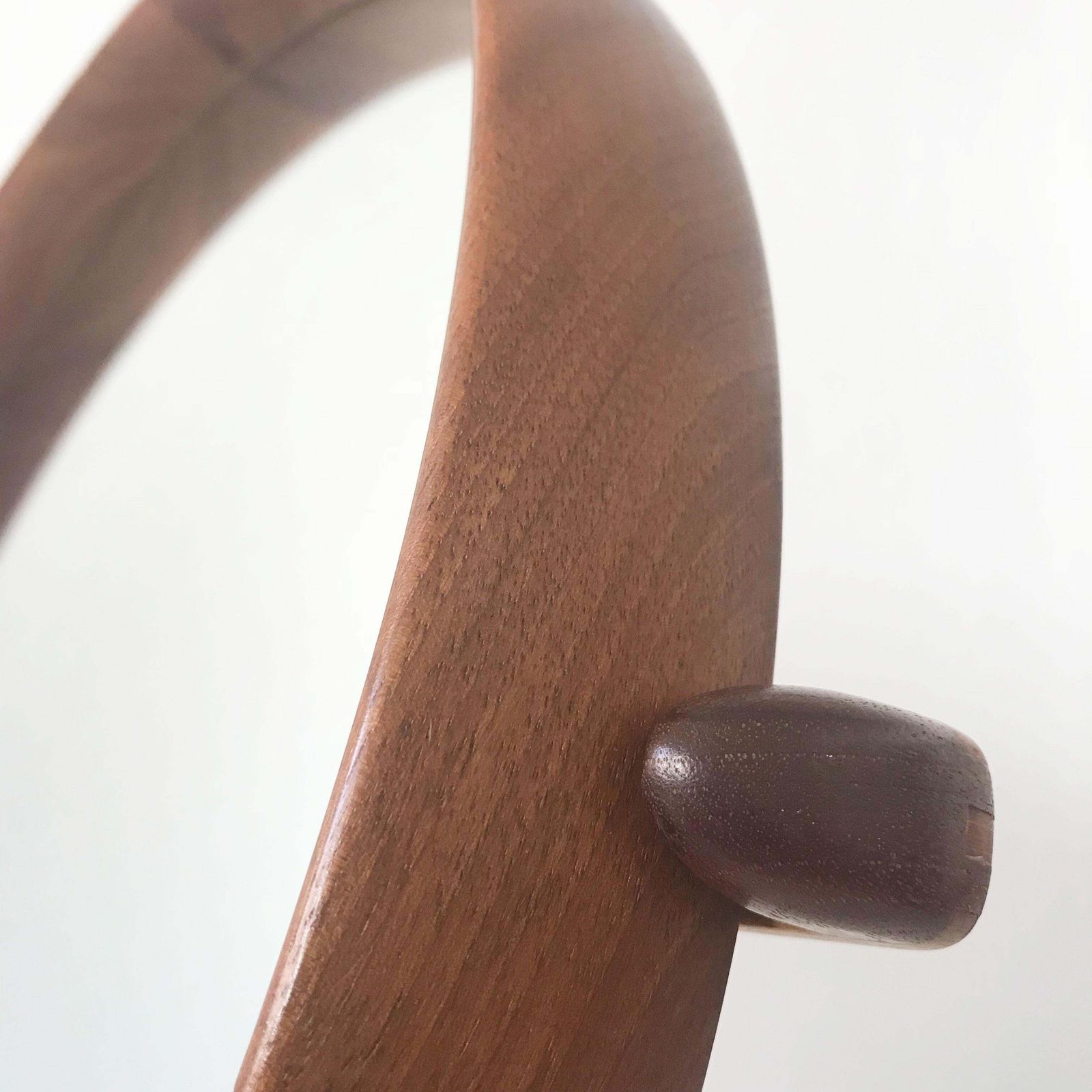Home Decor Elegant Teak Table Mirror By Uno & östen Kristiansson For Luxus Sweden 1960s photo