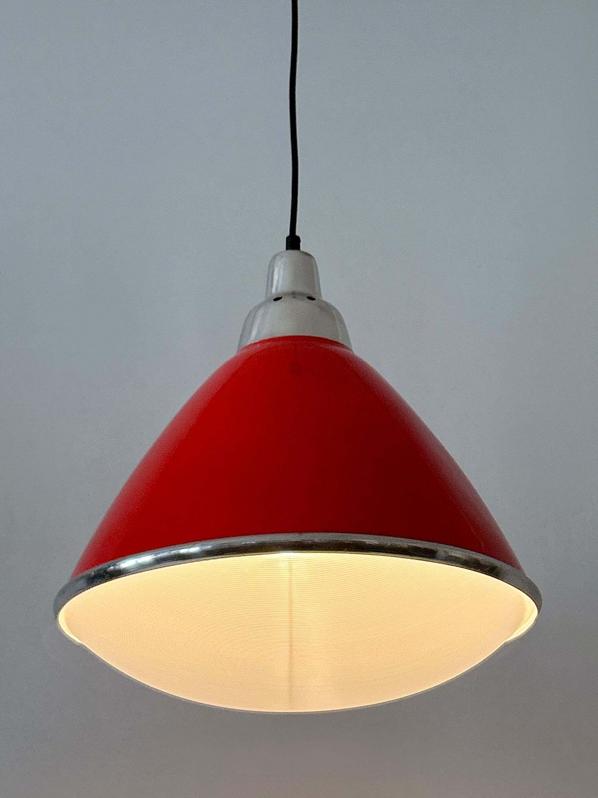 photo for sale Mid Century 'Headlight' Pendant Lamp By Ingo Maurer For Design M, 1968, Germany