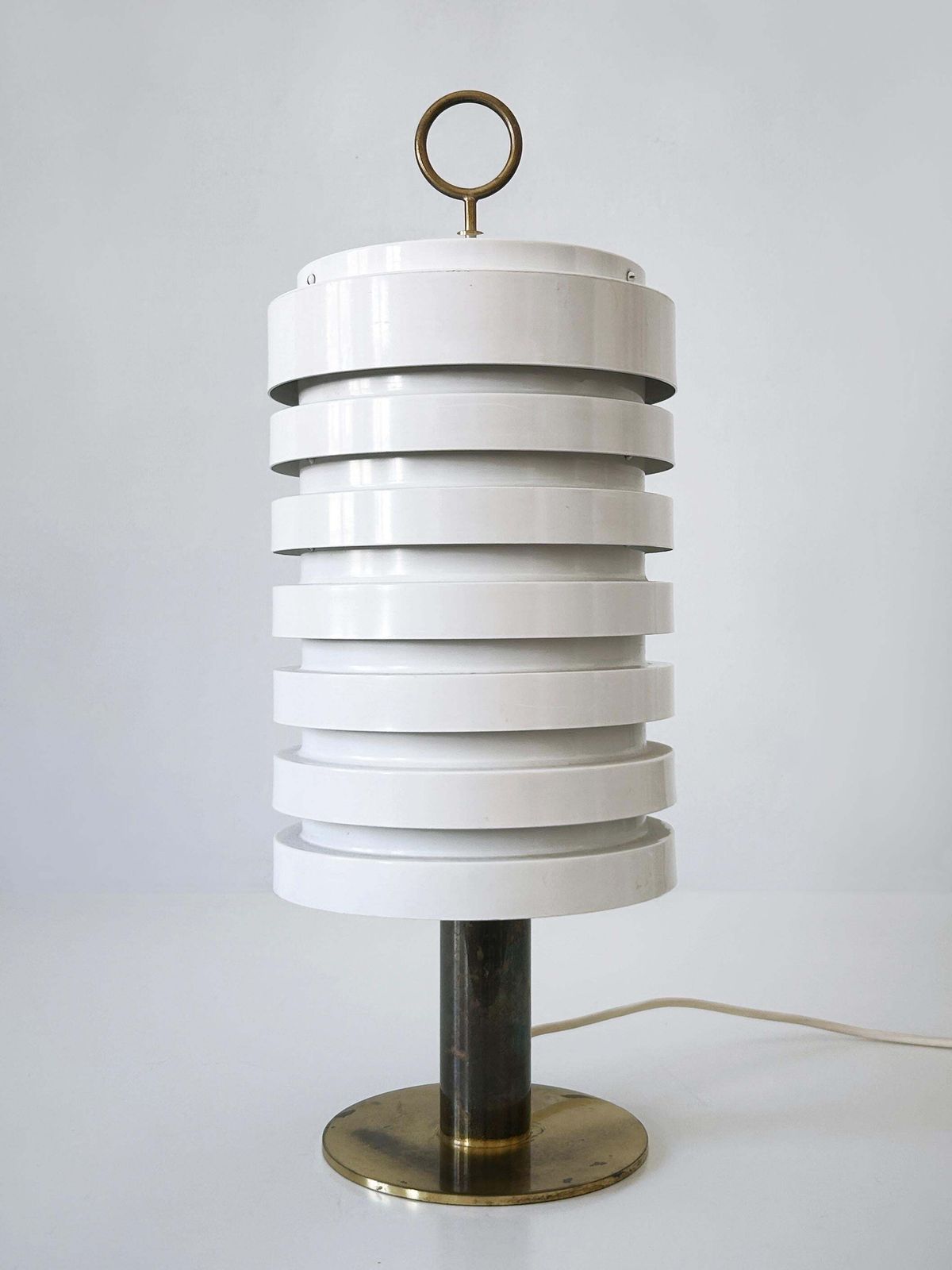 Exceptional Mid Century Table Lamp 'B 99' By Hans Agne Jakobsson Sweden 1962 photo for sale