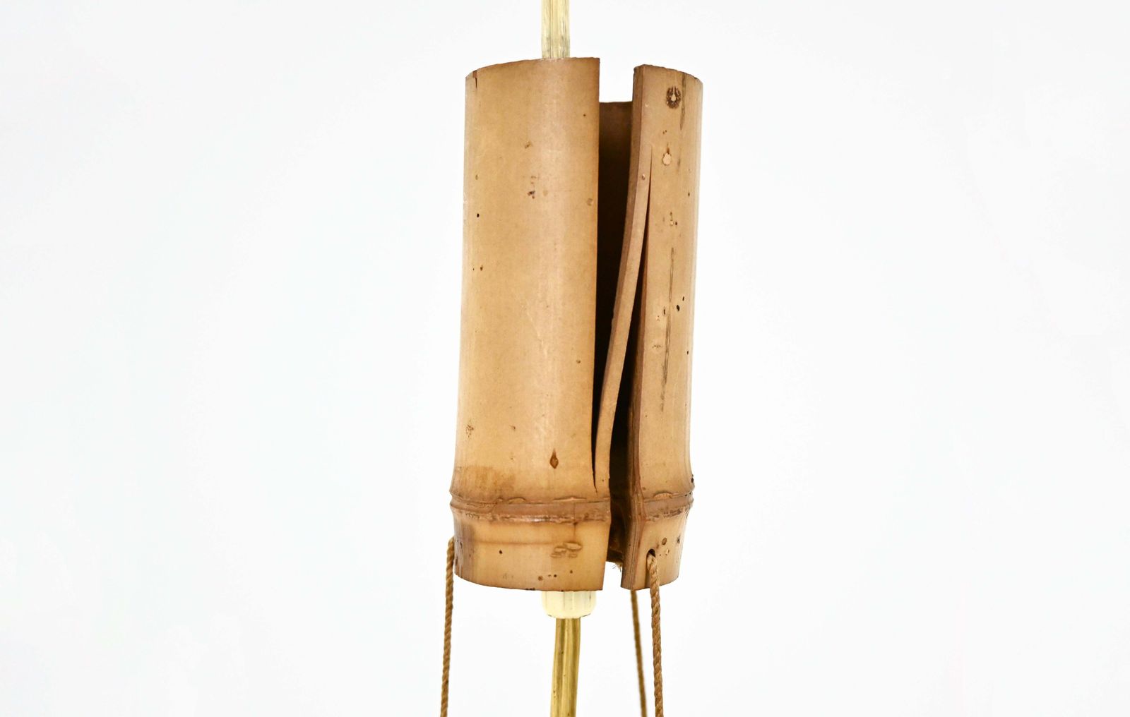 Lighting "Shichi" Uchiwa Hanging Lamp By Ingo Maurer For Design M, 1970s photo