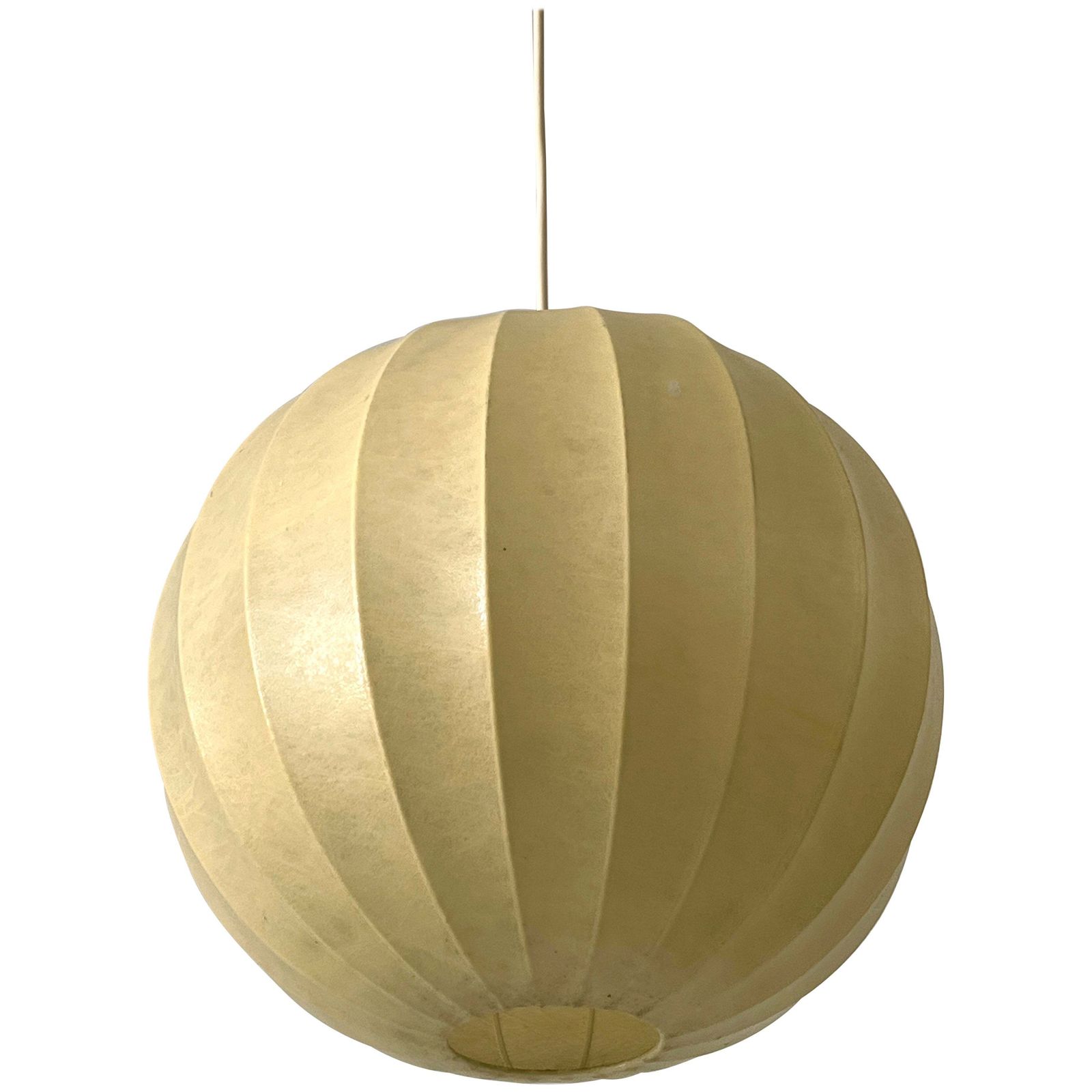 Amazing Mid Century Goldkant Cocoon Pendant Lamp Or Hanging Light Germany 1960s