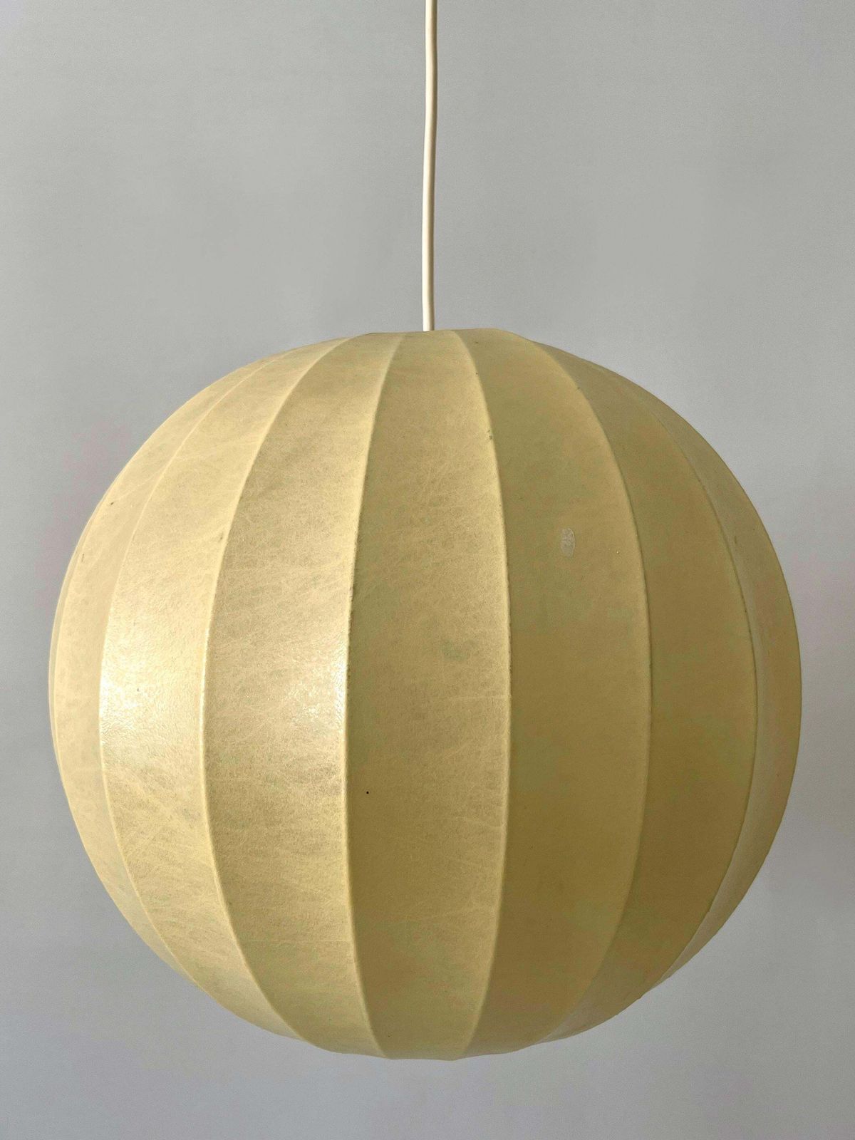 photo furniture Amazing Mid Century Goldkant Cocoon Pendant Lamp Or Hanging Light Germany 1960s