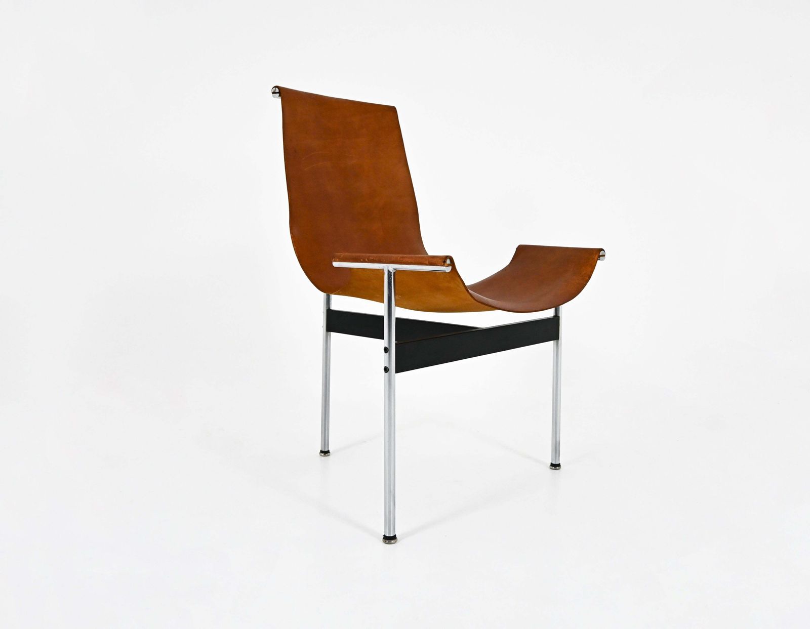 11069.0 Model 3lc T Chair By William Katavolos For Laverne International, 1952, Set Of 6 photo
