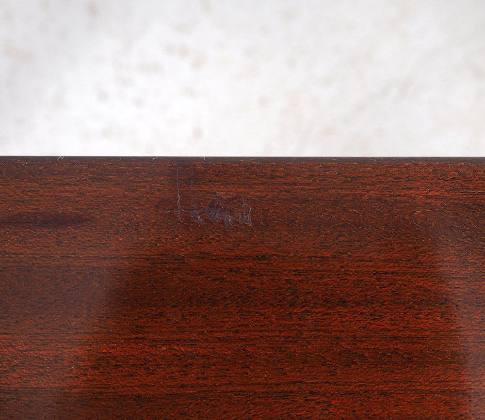 Furniture Mahogany Nesting Tables By Severin Hansen For Haslev Møbelsnedkeri, 1960s, Set Of 3 photo