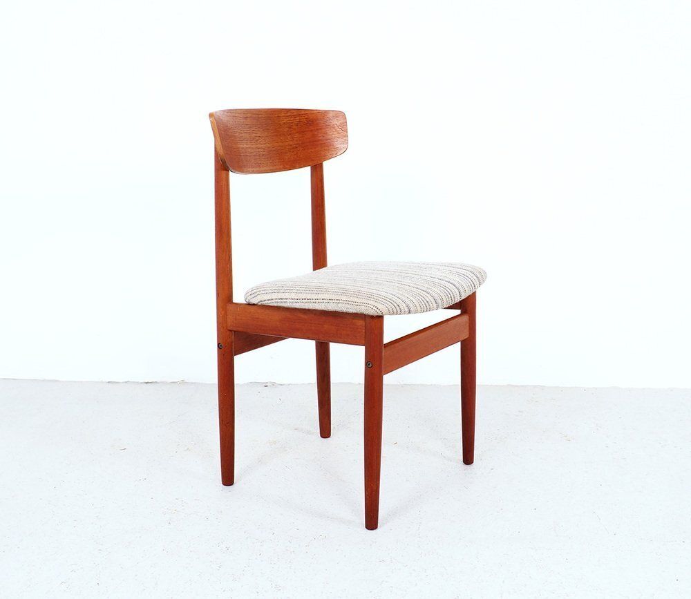 Danish Teak Dining Chairs From Viborg Stolefabrik, 1960s, Set Of 4 photo for sale
