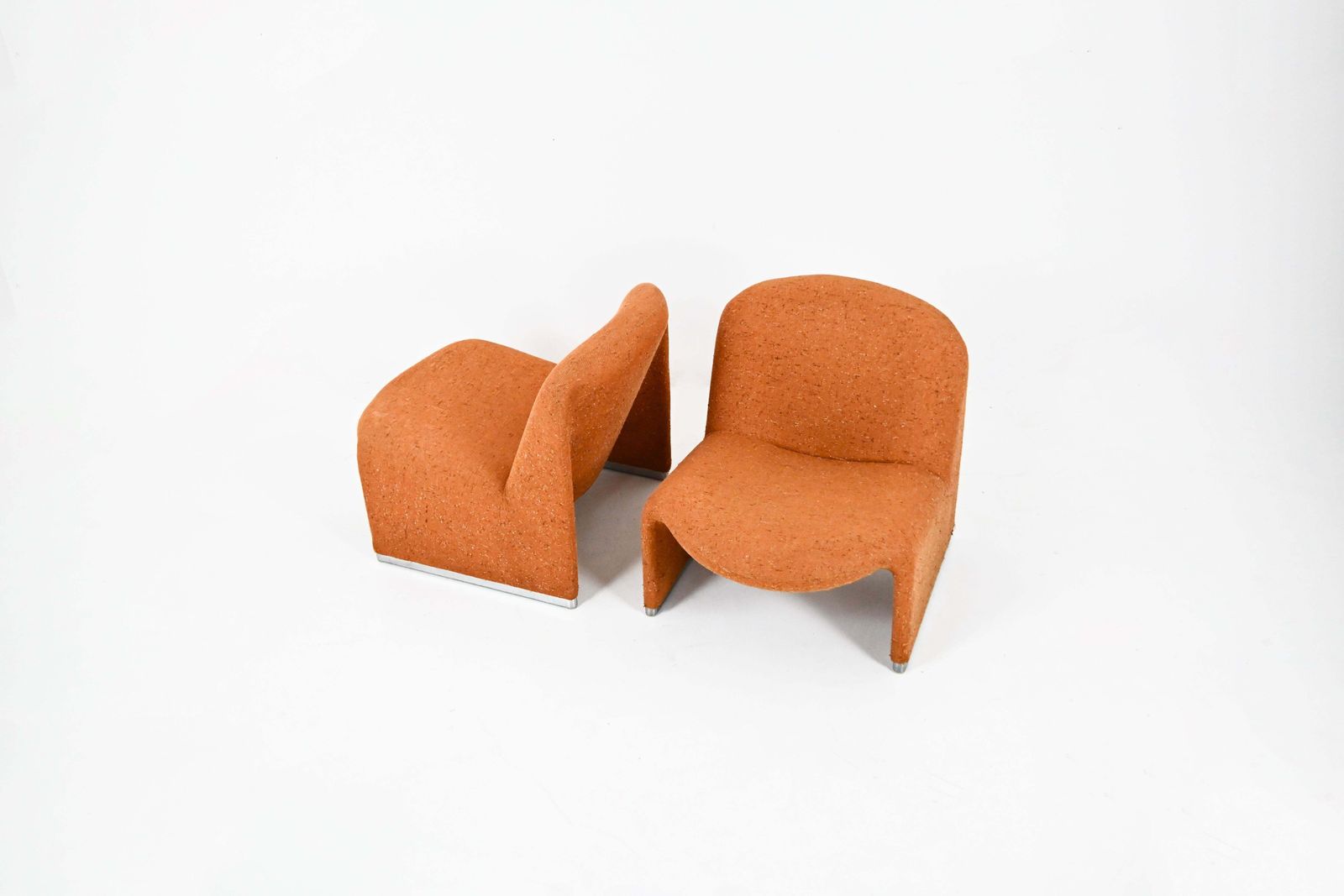 Alky Chairs By Giancarlo Piretti For Anonima Castelli, 1970s, Set Of 2 photo for sale
