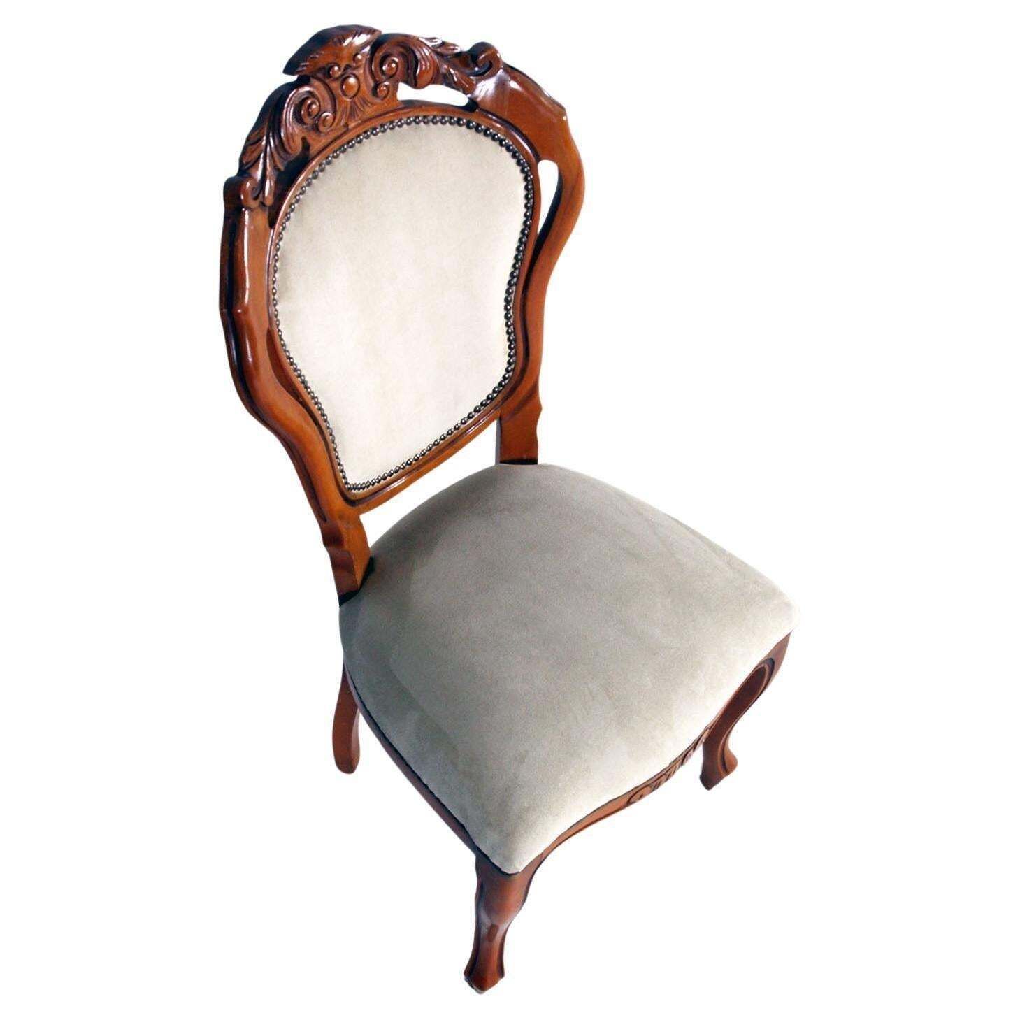 Set Of Six Italian Dining Chairs Attributed To Gastone Modenese Mid 20th Century photo vintage