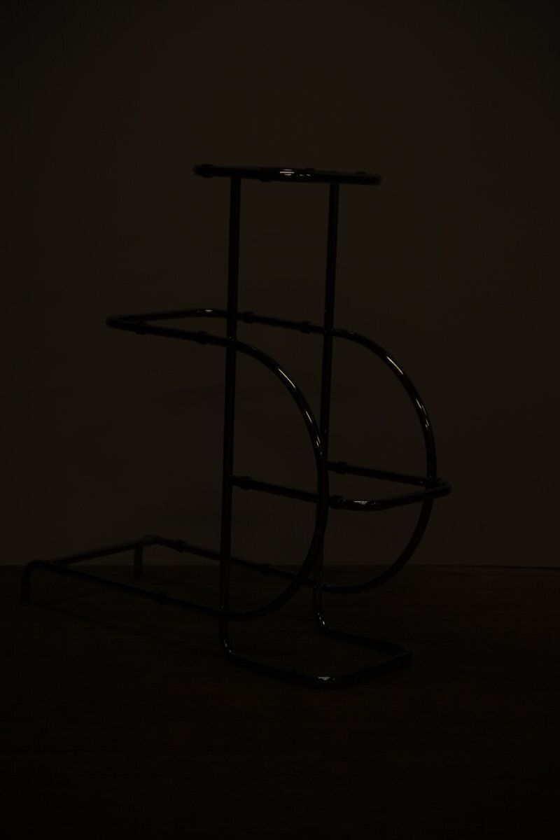 434.0 Tubular Chrome Flower Stand By Hynek Gottwald, 1940s photo