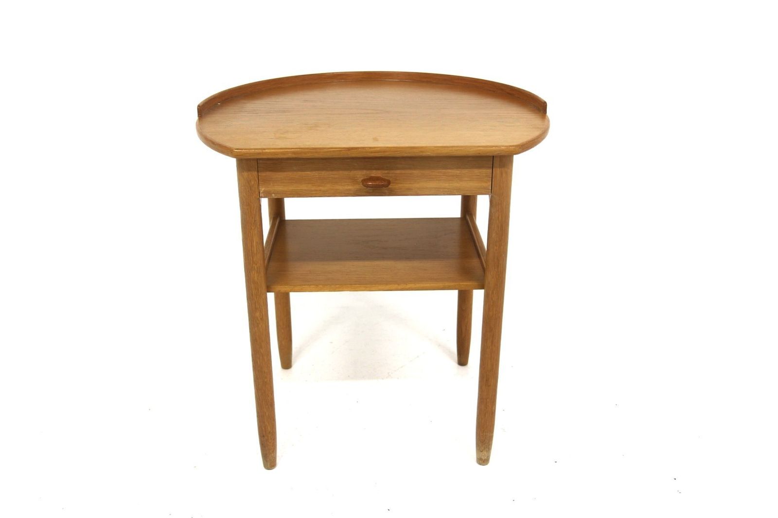 Oak Bedside Table By Sven Engström & Gunnar Myrstrand For Bodafors, 1960s photo furniture