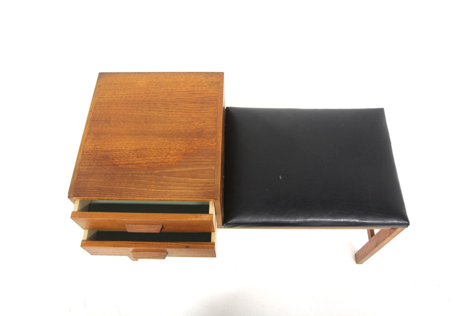 Scandinavian Teak Telephone Bench, 1960 photo Furniture
