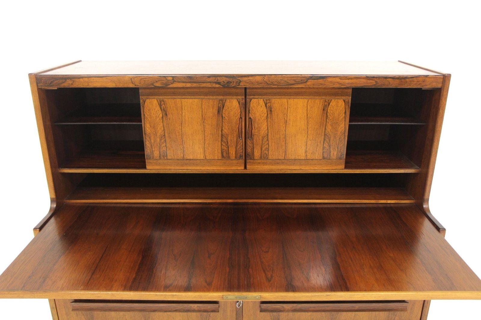 Rosewood Secretaire By Sigfrid Omann For ølholm Møbelfabrik, 1960 photo buy