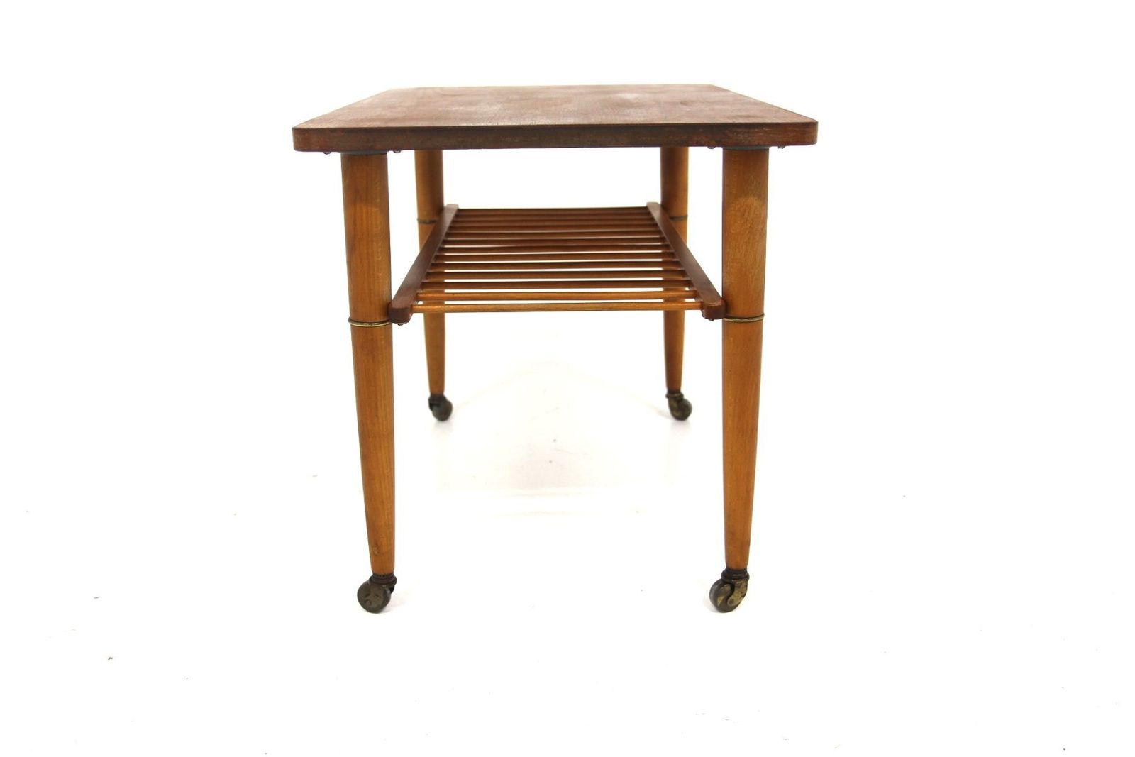 Vintage Scandinavian Teak Side Table, 1950 photo for sale