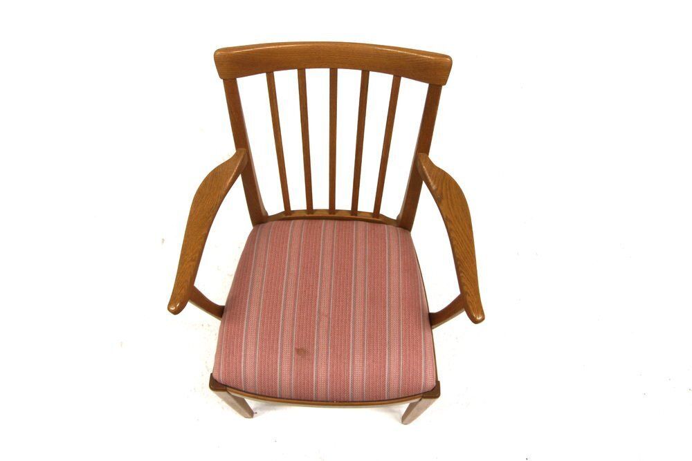 Scandinavian Herregården Armchair By Carl Malmsten For Bodafors, Sweden, 1960s photo 434.0