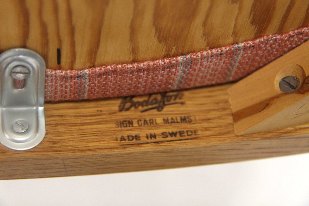 Scandinavian Herregården Armchair By Carl Malmsten For Bodafors, Sweden, 1960s photo vinterior