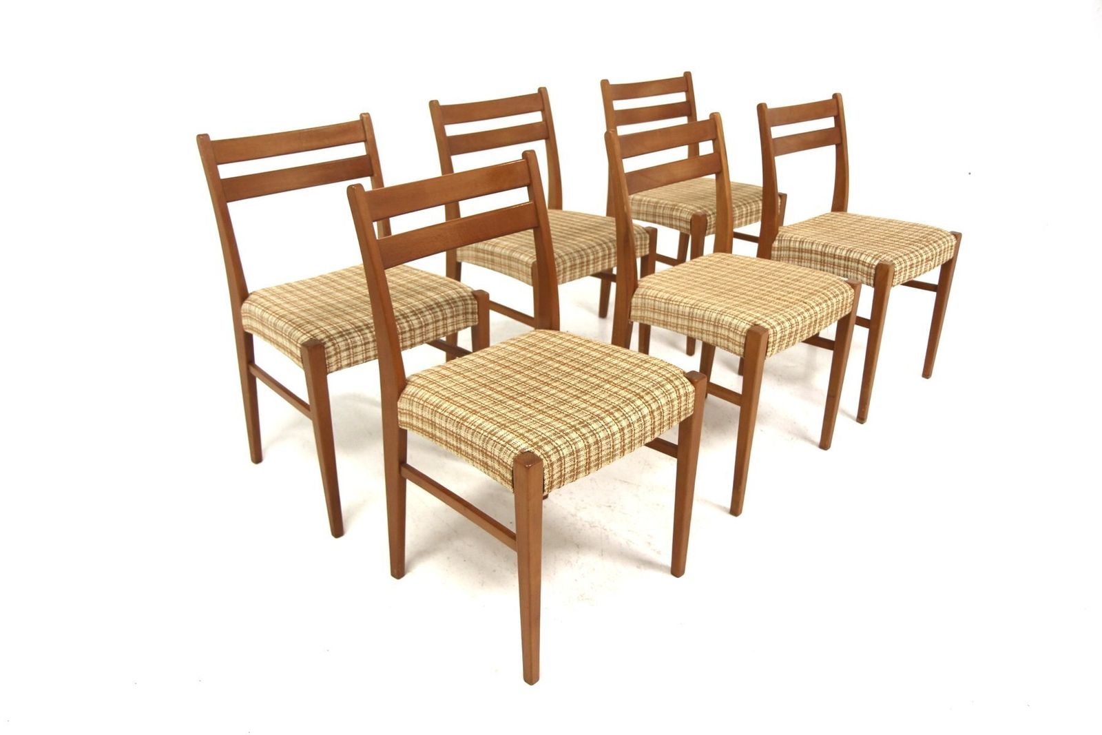 Beechwood Chairs, Sweden, 1960, Set Of 6 photo furniture